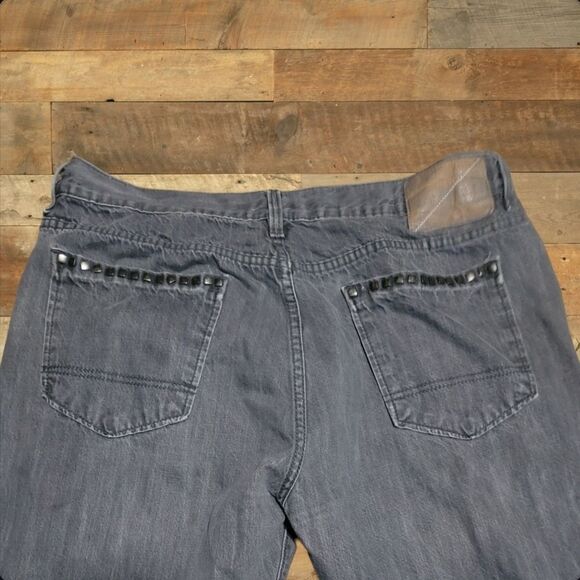 Vintage Y2k Streetwear Sean John Jeans Hamilton Studded Baggy 38x30